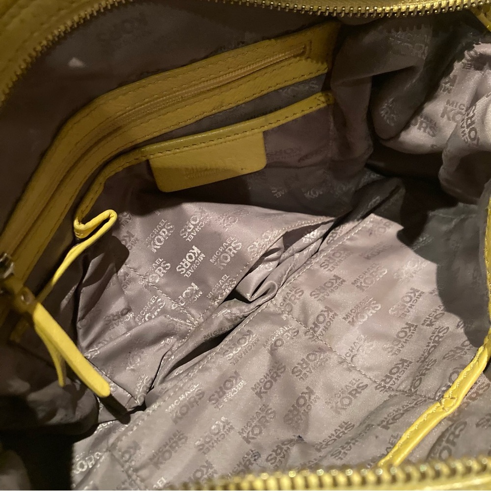 Yellow Michael Kors Handbag - Picture 9 of 14